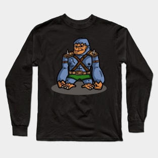 Gorrilla warrior Long Sleeve T-Shirt